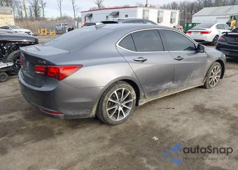 2017 Acura Tlx Technology Package из США, поврежденный, VIN 19UUB2F55HA005339